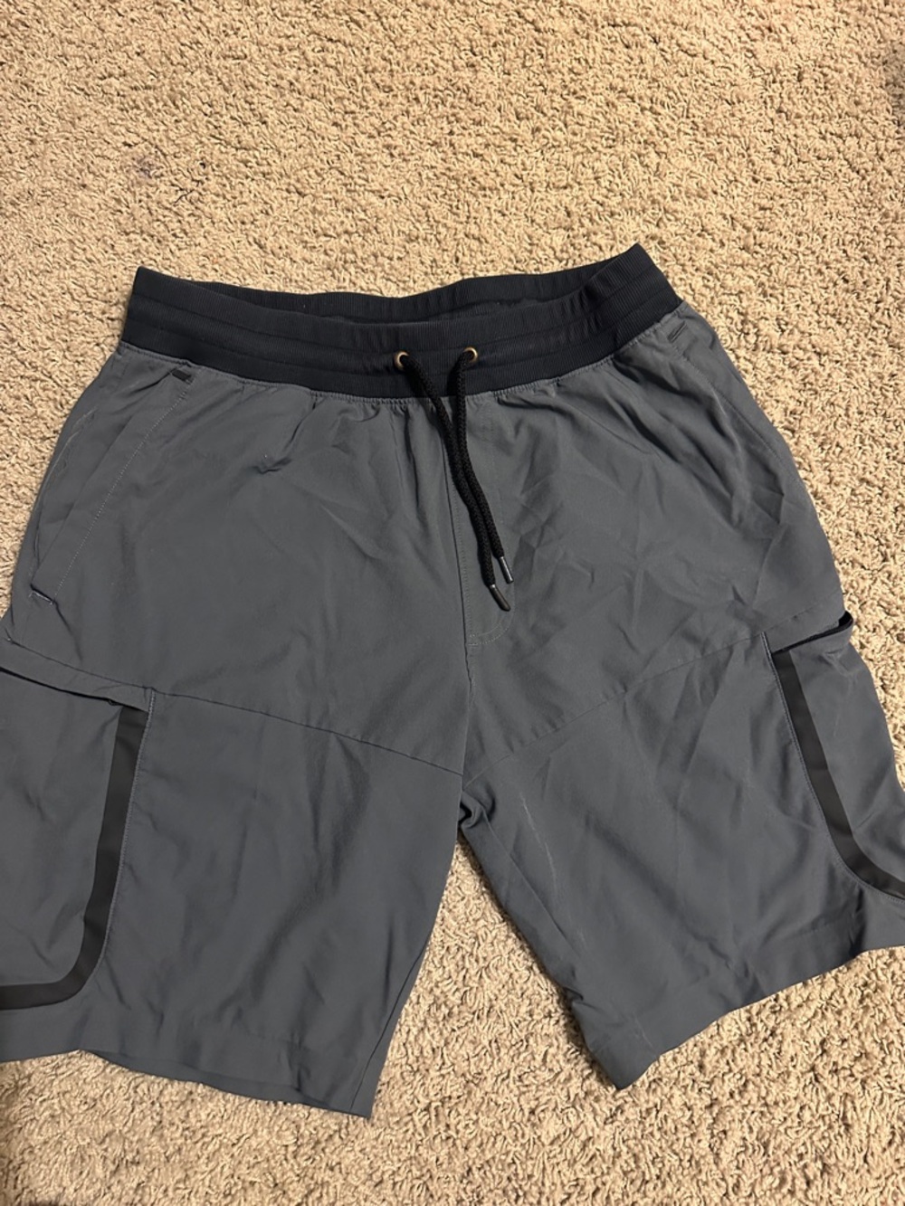 Under Armour Men's Charcoal Gray Hybrid Performance Shorts
